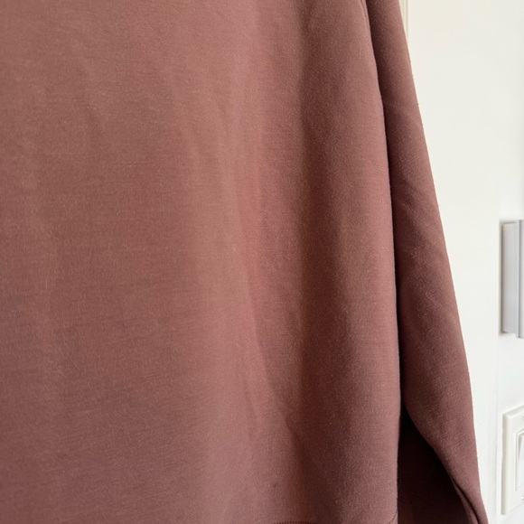 lululemon athletica Up High Pullover Sweatshirt - Mock Neck - Spanish Oak - Picture 7 of 14